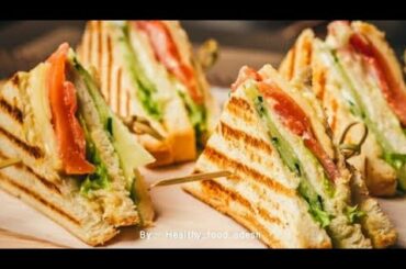 Healthy Sandwich for Gym lovers | oats stuffing | Authentic Food lovers |vegetarian diet ADESH_FOODS