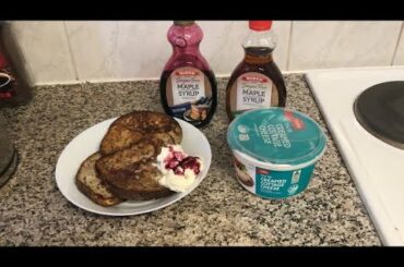 100 cal recipes ep1: High Protein French Toast keto low carb WHAT I ATE TO LOSE FAT AND BUILD MUSCLE