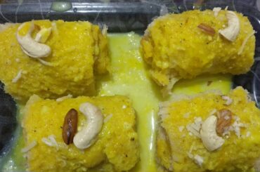 Bread🍞 aur Mava ke Roll || Tasty and Quick Recipe