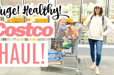 HUGE HEALTHY COSTCO AND TRADER JOE'S GROCERY HAUL 2020 // Simply Allie