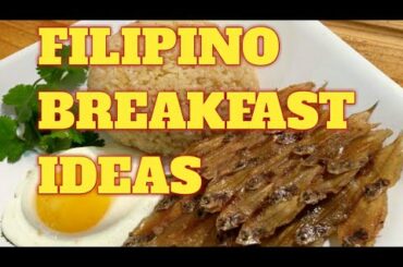 FILIPINO BREAKFAST IDEAS | PHILIPPINES BREAKFAST IDEAS