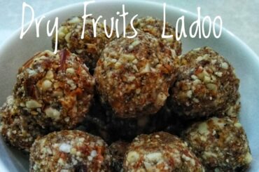 Dry Fruits Ladoo Recipe | Healthy snacks recipe | Gowmi's Channel