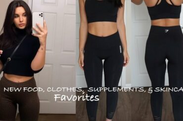 CURRENT FAVORITES | Healthy Food, Supplements, Workout Clothes, Skincare, & More