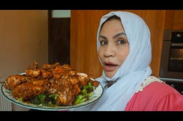 Chicken Roast with Broccoli/very healthy recipe for losing weight