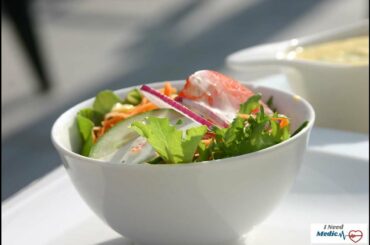 Healthy Snack Idea - Avocado Salad Recipe - Tasty & Delicious Food Preparation for Work and Job