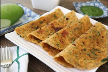 Methi thepla Recipe with Mango Chutney | Easy methi Thepla | Methi Thepla for kids Tiffin box