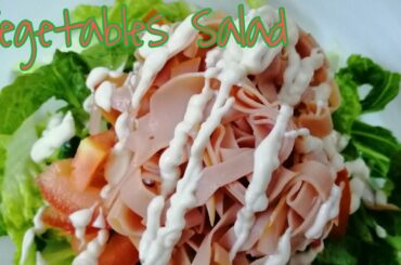 Vegetables Salad | Healthy Salad | Simple Recipe