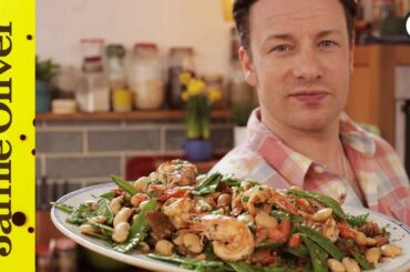 Healthy Pan Cooked Prawns | Jamie Oliver