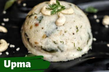 Orignal South Indian UPMA recipe | Authentic RAWA UPMA | sooji Upma recipe | With English subtitles