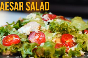 How To Make Caesar Salad  - Chicken Caesar Salad Recipe