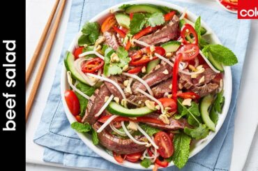 Fast Thai beef salad