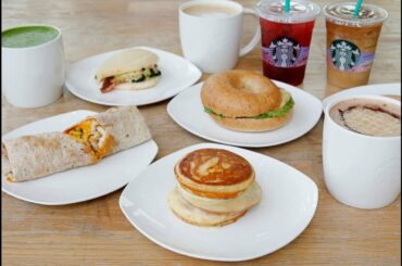5 Starbucks Breakfast + Drinks Combination In Singapore