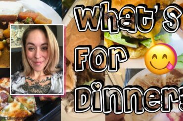 What's For Dinner? 🍽 | Easy Weeknight Meal Ideas 🍔 | Juicy Lucy Burgers! | Cook With Me! 👩‍🍳 |