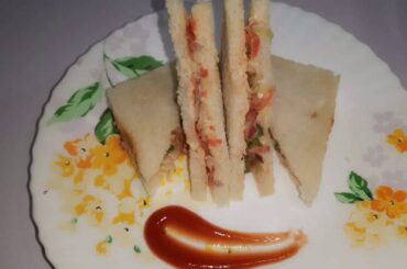 #Veg mayonnaise sandwich recepie #kidsspecial / Quick and easy sandwich for breakfast