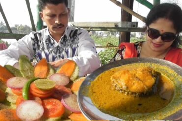 Exciting Lunch Today Beside Jhill & High Way - Roadside Food Eating Show
