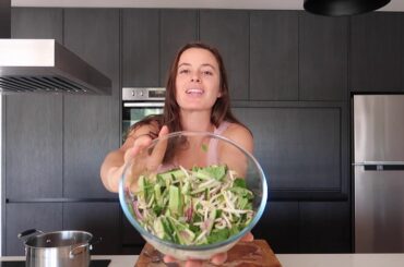 Spicy Quinoa Mint Vegan Salad | TIA PROVOST