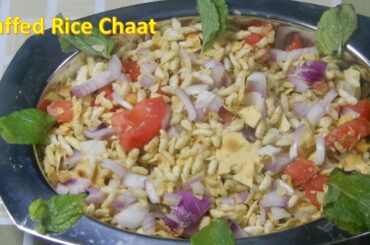 Puffed rice  chaat-Healthy and tasty recipe-'food for healthy living'