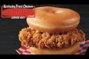 Kfc Donut Chicken Sandwich Recipe  | Kfc Spciy Chicken Burger | By Foody Foods