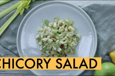 Chicory Salad | Healthy Salad | 3-4 portions | Quick and easy chicory recipe | 15 minutes