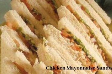 Chicken Mayonnaise Sandwich | Cold Chicken Sandwich Recipe by Mum's Kitchen Secrets