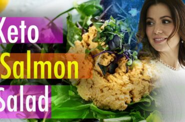 Simple Keto Salmon Salad Recipe
