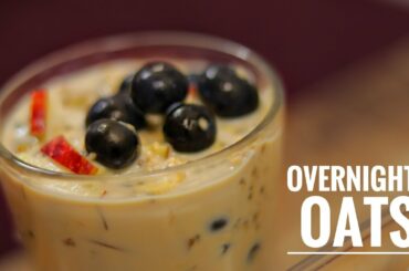 Overnight oats breakfast | How to make oats recipe for weight loss | mydailyfoods | Overnight oats