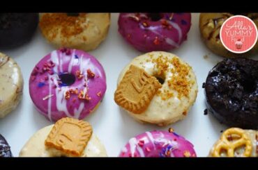 How to make Vegan Donuts + 4 Icing Recipes