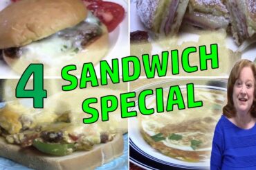 FOUR FAMILY FAVORITE SANDWICH RECIPES | COOK WITH ME SANDWICH