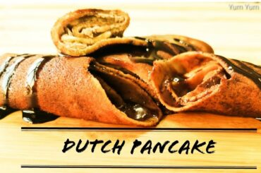 Dutch Pancake|Wheat Pancake|Creamy Pancake|Nutella Pancake|Easy Recipes|Healthy Pancake|YumYumTasty