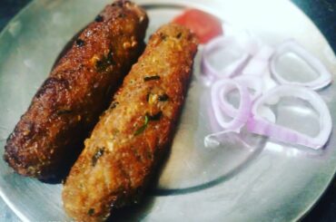 Sunday evening snacks recipe 🤗#healthy & tastey #soyakebab recipe #fry lover