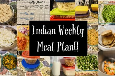 🍱🍲INDIAN WEEKLY MEAL PLANNING & PRE-PREPARATION~HOW TO STORE VEGETABLES IN FRIDGE~Hope you Relate