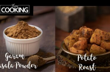 Garam Masala Powder | Potato Roast | HomeMade Masalas | Potato Recipe | Quick and Easy Recipes