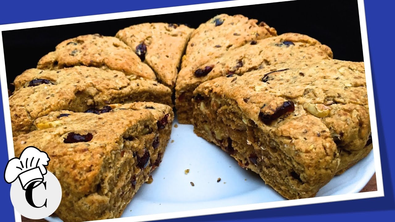 Healthy Cranberry Walnut Scones! An Easy, Healthy Recipe! Healthy Cranberry Walnut Scones! An Easy, Healthy Recipe!