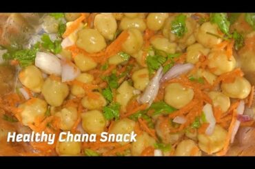Tasty,healthy and quick Kabuli Chana snack recipe