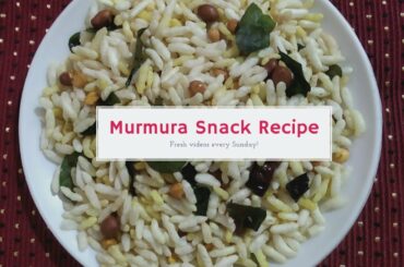 Murmura Snack Recipe for Weight Loss | Indian Healthy Snack Recipe for Work | Weight Loss Motivation