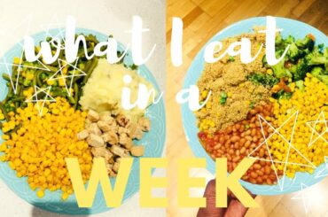 WHAT I EAT IN A WEEK | healthy dinner ideas