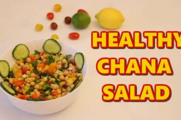 Chana Salad | Weightloss Salad | Chickpeas salad | Divya's Diaries | Episode 52