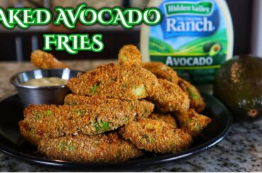 How To Make Baked Avocado Fries | Easy Appetizer Recipes