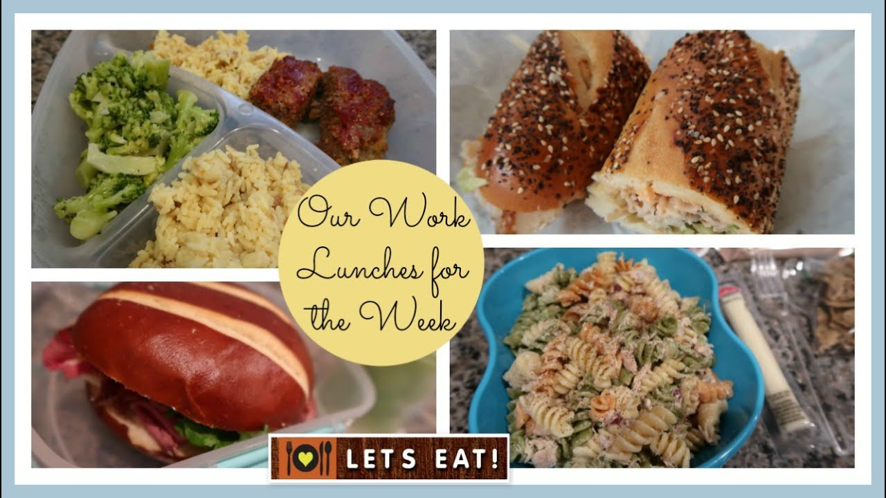 Our Work Lunches for the week | Easy Lunch Ideas Our Work Lunches for the week | Easy Lunch Ideas