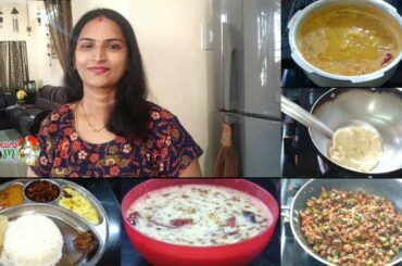 Simple Lunch Routine | 30 minute Indian Lunch menu | Healthy Lunch Recipes | Indian Lunch routine