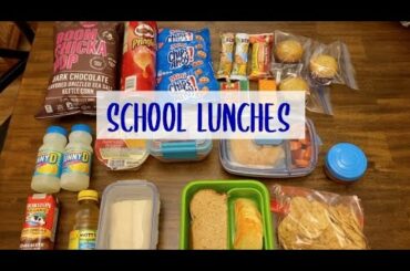 SCHOOL LUNCHES | EP. 48  Plus BONUS LUNCH