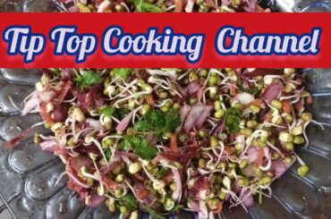 How to cook healthy snacks with sprouts.