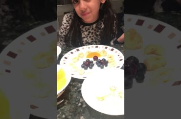 It’s time to make a healthy delicious snack🍌🍉🍒🍑🍇🥭🍓If you want to make join along👍