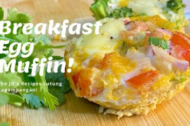 Easy Breakfast Recipe | Egg Muffin | Snack Recipe | The JD's Recipes