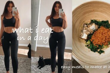 What I Eat in a Day | Healthy & Easy to Make at Home Meals (dairy/gluten free)
