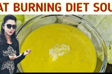 WEIGHTLOSS RECIPE SERIES -1 | FAT BURNING SOUP FOR WEIGHTLOSS| FIT AT HOME WITH REVU #dietsoup #soup