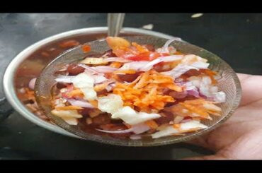 black Chana chaat recipe ## healthy snack