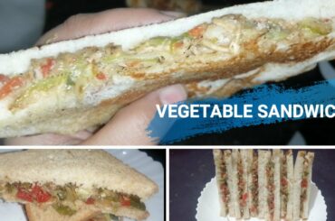 VEGETABLE SANDWICH FOR WEIGHT LOSS/ DIET SANDWICH/LOW CALORIES SANDWICH BY EAT & DRINK