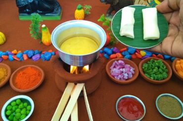 Easy Veg Spring Rolls | Easy & Quick Snack Recipe | Miniature Cooking | Veg Spring Rolls Recipe