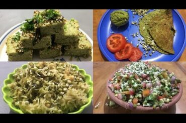 4 Healthy and Tasty Recipe by Sprouts | 4 Way Sprouts Recipe | 4 Way Protein Rich Recipe